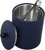 Cabilock Convenient Ice Bucket with Lid Insulated Ice Bin for Parties Hotels and Bars and Easy to Clean for Drinks
