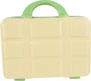 [TEMPNAP] Portable Makeup Travel Case Capacity Cosmetic Organizer Suitcase for Jewelry Toiletries Durable Convenient Carrying for Women Lightweight Sturdy Design