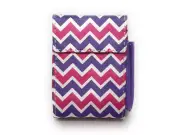 Womens Kingsize Fabric Cigarette Case With Lighter Pouch