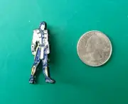 Scorpion Mortal Kombat enamel lapel hat pin