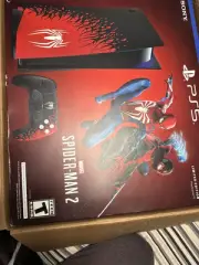 Sony PS5 Disk Drive Edition Console Spider-Man 2 Limited Edition Complete In Box