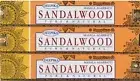 "Sandalwood" 3 Packets Deepika Incense Sticks Masala Blend 3x 15g Packets