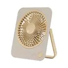 USB Mini Portable Fan Desk Fan Operation 4 Speed Wind Standing Fans Air Circulat