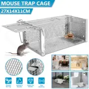 Rat Trap Cage Humane Live Animal Pest Rodent Mice Mouse Bait Control Catch Box
