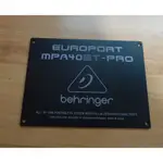 【二手 / 音響喇叭】BEHRINGER EUROPORT MPA40 BT-PRO/ 面板/ 音響零件 -- 223