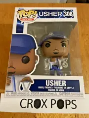 USHER 308 Rock Star Funko Pop Vinyl New in Mint Box + Protector