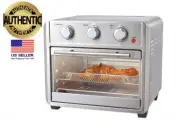 Brentwood AF-2410S 24 Quarts Convection Air Fryer Toaster Oven 1700 Watt Silver