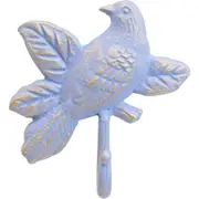 LVD Iron Bird Hanging Organiser Hook Holder Storage Home/Room Decor Blue