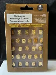 Walnut Hollow Mini HotStamps Alphabet Set, Lowercase, 41347