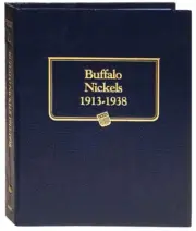 Whitman Album 9115 Holds a Set of Buffalo Nickels1913-1938 New Shrinkwrapped