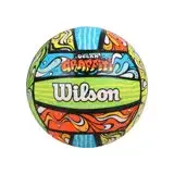 在飛比找遠傳friDay購物優惠-WILSON 沙灘排球-海洋款#5-訓練 室外 戶外 5號球