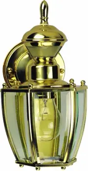 HZ-4170-PB Motion Activated Decorative Light, 120 Vac, 100 W, 60 Hz, 30 Ft, 150