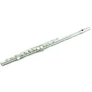 SKY Brand New C Foot 16 HOLE Silver Plated Flute w Hard Case+Soft Bag