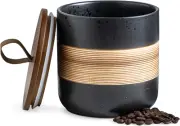 Spice Jars with Lid, Coffee Container Kitchen Food Storage Jars for Spice Sugar