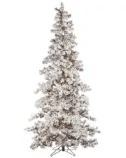 Sterling Tree Company 7.5ft Heavily Flocked Layered Spruce With 550 Clear Lights