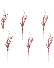 Creative Displays Set of 12 Christmas Holiday Berry Stem