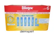 Blistex Lip Balm SPF30 Sun Protection 6 x 4.25g Stick - 6 pack SEALED, US SELLER