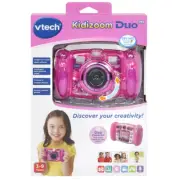 VTech Kidizoom DUO Kids Camera 5.0 in Pink