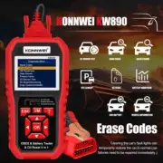 Car Battery Tester Analizer Auto Diagnostic 3 in 1 Car OBD2 Scanner Code Reader
