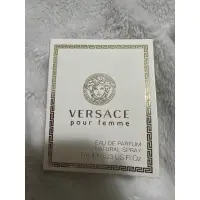 在飛比找蝦皮購物優惠-VERSACE 凡賽斯 經典女性淡香精 1ml 針管香水