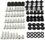 Xitomer Stainless Steel Full Sets Fairing Bolts Kits, for HONDA CBR600RR 2007 2008 2009 2010 2011 2012 2013 2014 2015 2016, Mounting Kits Washers/Nuts/Fastenings/Clips/Grommets, Bodywork Screws