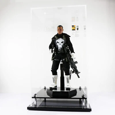 The Punisher 1:6 Scale Figurine Acrylic Display Case *Figurine Not Include