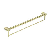 Nero Mecca Care 32mm Grab Rail With Towel Holder 900mm Brushed Gold