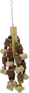 VANZACK Pet Bird Cage Parrot Toy Creative Model Interesting Cockatiel Toys Wear-Resistant Chewing Toy Wooden Bird Toy