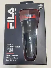 Fila Rechargeable 3 Head Rotary Shaver For Men