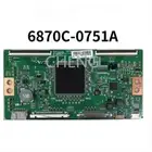 new for Sony KD-75X8500G 75-inch TV, LC750EQL-SLA1 Logic Board, 6870C-0751A
