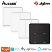 Tuya ZigBee Smart Scene Switch Push Button Controller Automation Scenario Smart