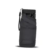 Mini Umbrella For Purse - Black Small Travel Lightweight Backpack Umbrella