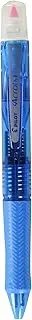 Pilot BKAS-60F-CSLP 3 color Acro Ballpoint Pen with Highlighter Acroball Spotliter, Black/Red/Blue Ink, Clear Soft Blue Body with Pink Highlighter