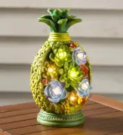 Plow & Hearth 54931 Pineapple Yard Art, Multicolored