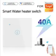 40A For Smart Wifi Water Heater Boiler Touch Switch Timer for Alexa