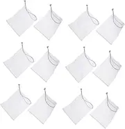 Ipetboom Handmade Soap 40pcs Exfoliating Glove Soap Saver Pouch Quick Dry Maker Random Color
