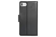 For Apple iPhone SE 2020 /SE 2022 Case, Hanman Wallet Leather Flip Magnetic Stand Case Cover (Black)
