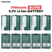 200 Pack Hytera BL1715 Li-ion Battery for Hytera HYT TC-320 TC320 Two Way Radio