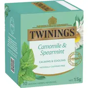 Twinings Camomile & Spearmint Tea Bags 10 pack