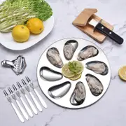 Oysters Shucking Clamp Oysters Knife Shucker Set Oysters Shucking Clamp Seafood Tools