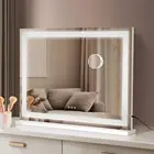 Vanity Mirrors Magnifying 5X with LED Lights,Hollywood Makeup Mirror 80X60Cm wit