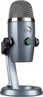 Blue Microphones 90045530 Yeti Nano Premium USB Microphone for Recording, Streaming, Desk Microphone - Shadow Grey