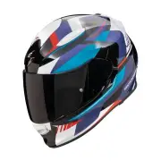 EXO-491 Abilis Black Blue Red Full Face Helmet