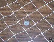 25' X 10' High School College Baseball Netting 2" Nylon #21 TOP ROPE BORDER