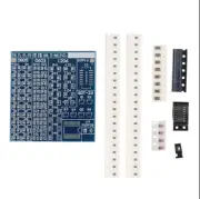 SMT SMD Component Welding Practice Blue PCB Board Soldering Solder Suite Kit J9