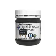 250ml Blackboard Paint / Chalkboard Paint Black Free 12 Pcs of Chalk