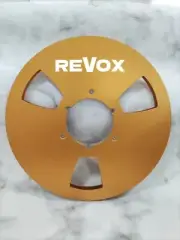 One Pair golden REVOX 10.5-inch 1/4-inch TAPE REEL TO REEL TAPE Recorders