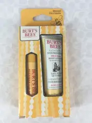 Burt's Bees Honeybee Favorites 2 Pc Set Beeswax Lip Balm & Milk & Honey Lotion