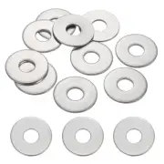 20 Pcs M8 304 Stainless Steel Flat Washers 8.5mm ID 24mm OD 1.5mm Thick
