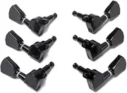 Generic String Banjo Head Tuning with Peg Guitar Hooks Ukelele Tuner Guitar Tuners Bass Machine Heads Automatic Pickup Winder Ukulele Tuner Acoustic Guitar Tuner Peg Black